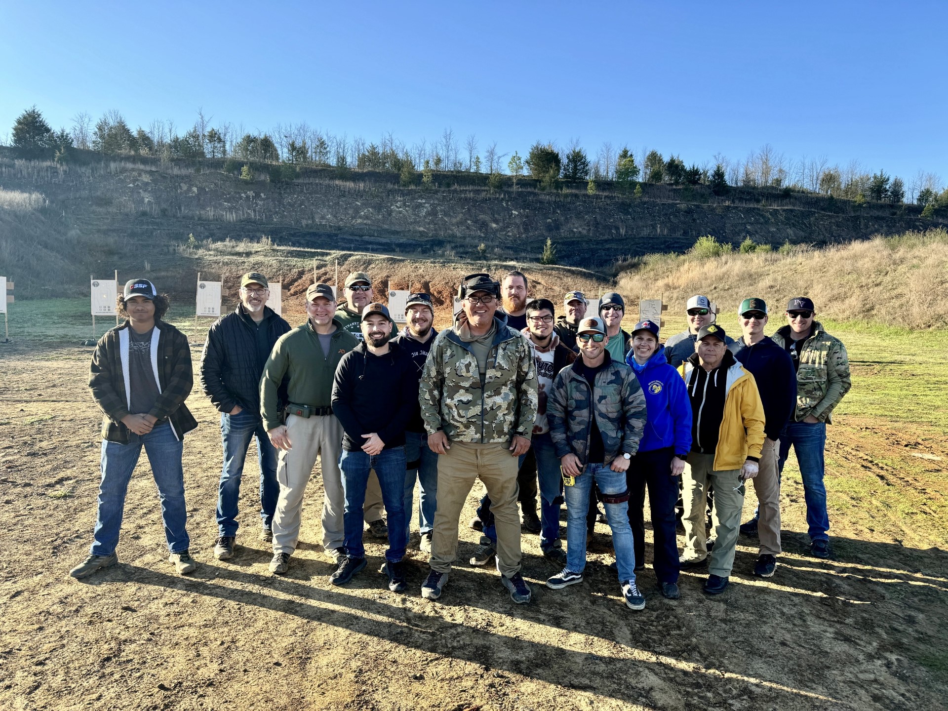 ARCARRY firearms training class group photo